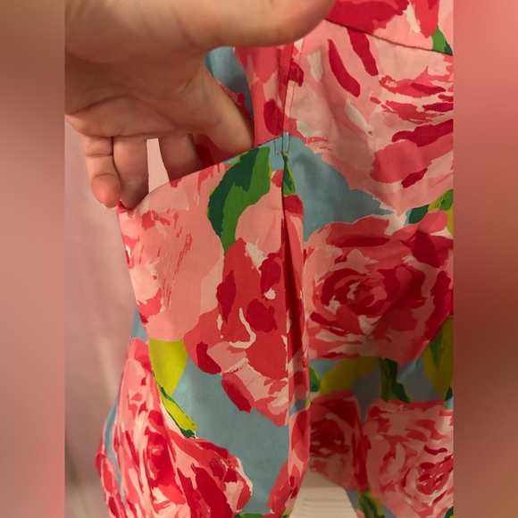 Lilly Pulitzer strapless First Impressions Blossom Dress size 0 - Picture 4 of 6